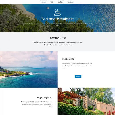 Template Prenotazione Hotel