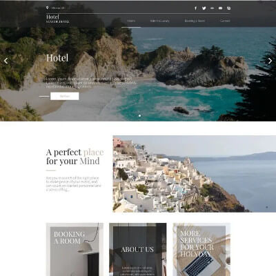 Template Prenotazione Hotel