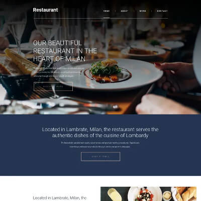 Template Ristorante