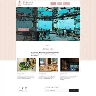 Template Ristorante